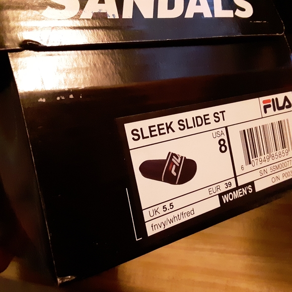 Fila women's sleek slide sandals - Picture 13 of 14
